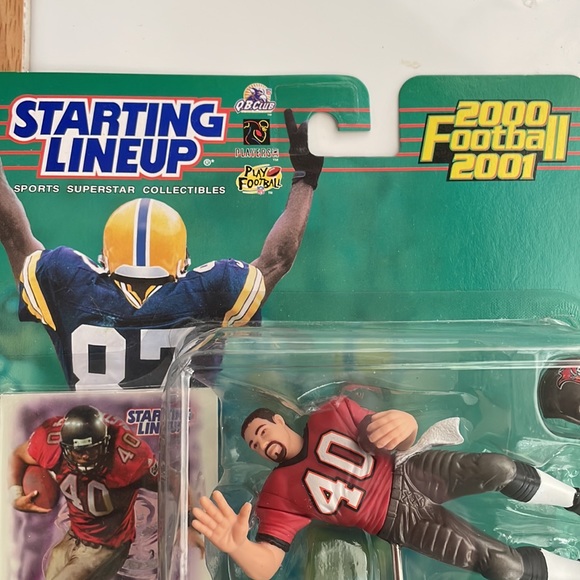 Starting Lineup Football NFL Collectible Mike Alstott #40 Tampa Bay Buccaneers - Picture 8 of 8